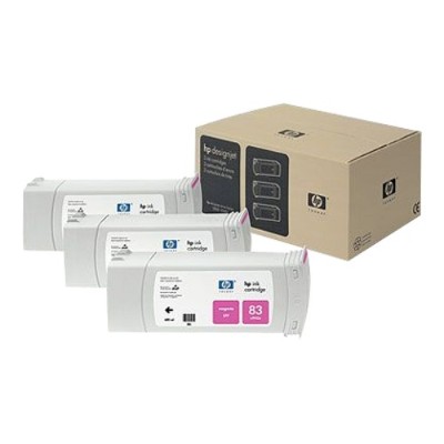 83 3-pack 680-ml Magenta UV Cartridges