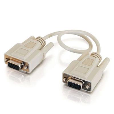Cables To Go 03046 Null modem cable DB 9 F DB 9 F 15 ft