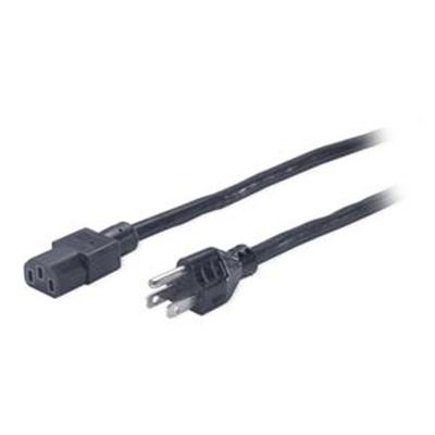 APC AP9893 Power cable NEMA 5 15 M to IEC 60320 C13 AC 120 V 8 ft black for P N SU1000RM2U SUA1000RM2U SUA1000RM2U TU SUA3000