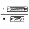 DB9M > DB25F SERIAL ADAPTER