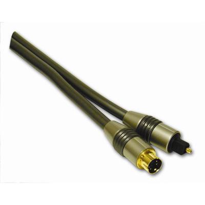 Velocity video / audio cable - S-Video / digital audio - 6.6 ft
