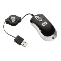 Ultra Mini Optical Mouse with Retractable Cord