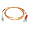 60ft Duplex Multimode 50/125 Fiber Optic Patch Cable LC-SC 3 meter