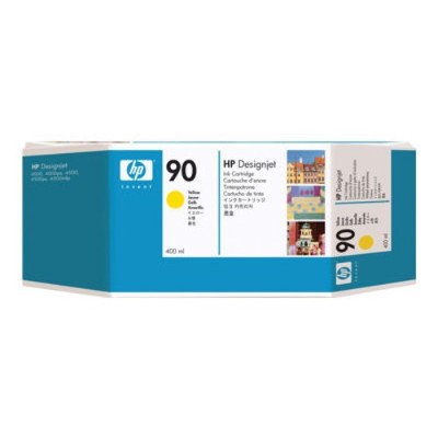 90 400-ml 3-pack Yellow Ink Cartridges