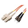 20ft Duplex Multimode 62.5/125 Fiber Optic Patch Cable ST-SC 6 meter