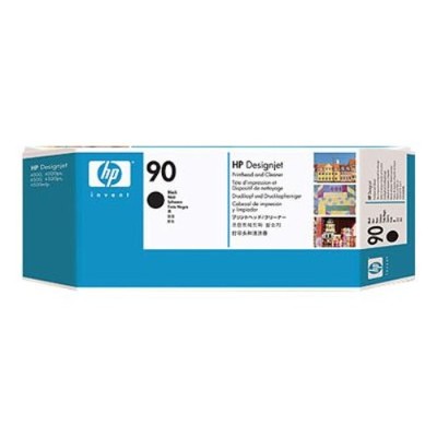 HP Inc. C5054A 90 Black printhead with cleaner for DesignJet 4000 4020 4500 4520 DesignJet Scanner 4520