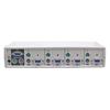 Enables access to up to 4 PCs. Often used in SOHO environments or whenever the user needs to multi-task on different computers .