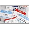30857 White Name Badge Adhesive