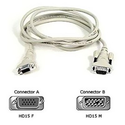 6ft. VGA/SVGA Monitor Extension Cable