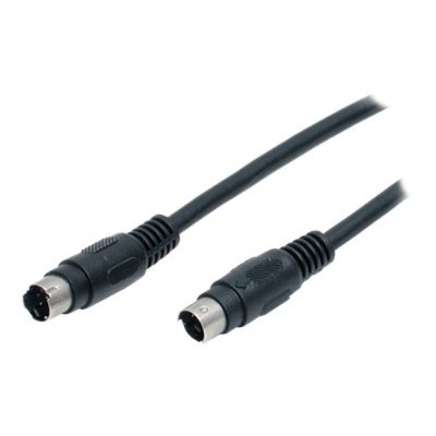 StarTech.com SVIDEOMM50 S Video Cable M M Video cable S Video 4 pin mini DIN M to 4 pin mini DIN M 49 ft black