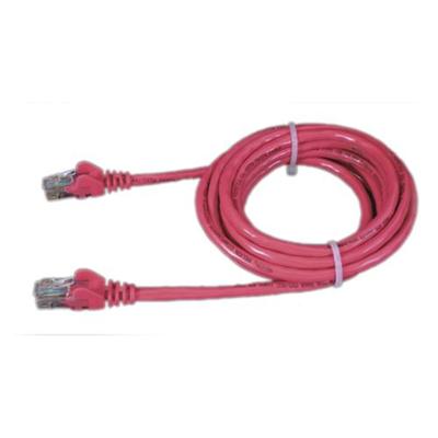 Belkin FastCAT - Patch cable - RJ-45 (M) - RJ-45 (M) - 1 ft - UTP - CAT 5e - snagless - red - for Omniview SMB 1x16  SMB 1x8  OmniView SMB CAT5 KVM Switch