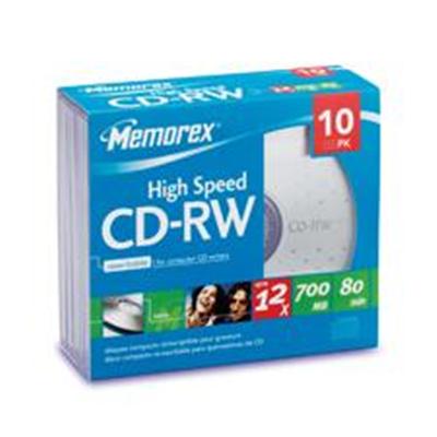 CD-RW x 10 - 700 MB - storage media