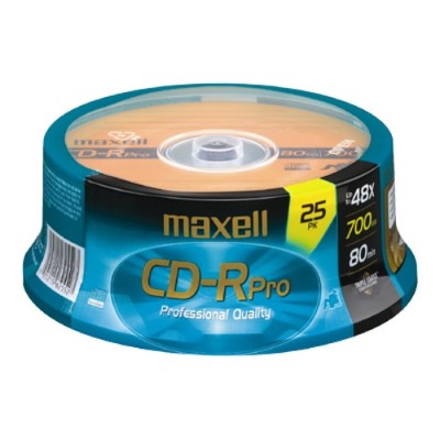 Pro CD-R x 25 - 700 MB - storage media