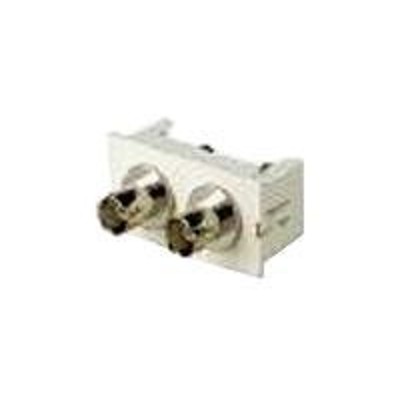 Black Box WP334 Wall mount kit - RCA X 2 - ivory Black Box WP334 Wall mount kit - RCA X 2 - ivory