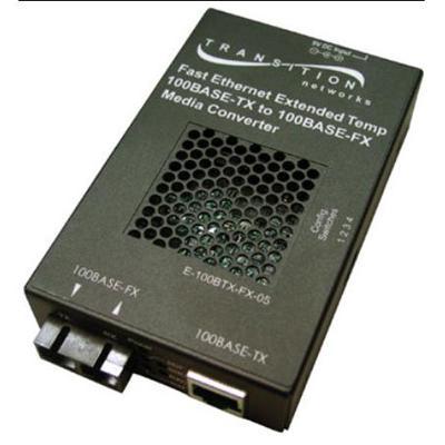 Transition E-100btx-fx-05(h 100base-tx To 100base-fx Extended Temperature Media Converters