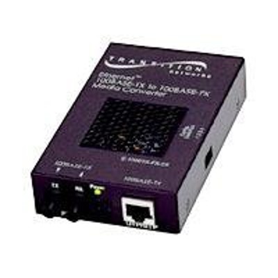 Transition E-100btx-fx-05(scht) Stand-alone Extended Temperature - Media Converter - Fast Ethernet - 100base-fx  100base-tx - Up To 1.2 Miles - 1300 Nm