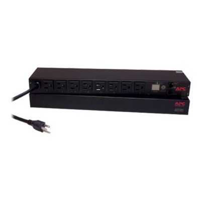 APC Rack PDU, Switched, 1U, 15A, 100/120V, (8)5-15