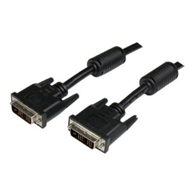 StarTech.com DVIDSMM20 20 ft DVI D Single Link Cable M M DVI cable single link DVI D M to DVI D M 20 ft black for P N PEX2PCI4GB PEX2PCI4 S