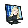 17" active-matrix thin bezel LCD display with built in power supply (black)