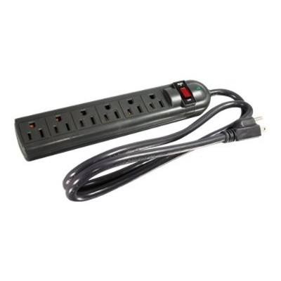 Port Authority 2706X - Surge suppressor - 6 output connector(s) by Cables To Go