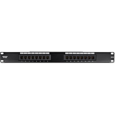 TRENDnet TC-P16C6 TC-P16C6 16-Port Cat.6 RJ-45 UTP Rack Mount Patch Panels TRENDnet TC-P16C6 TC-P16C6 16-Port Cat.6 RJ-45 UTP Rack Mount Patch Panels