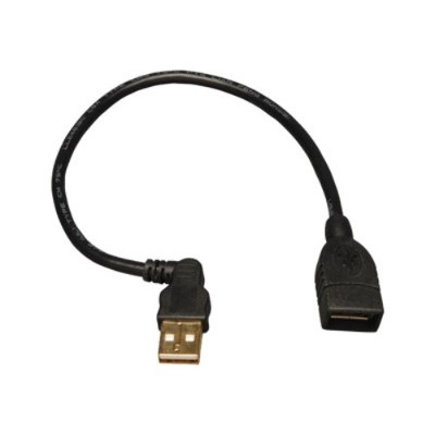 TrippLite U005 10I 10in USB Extension Cable A A USB A Male Female 10 USB extension cable USB M to USB F 10 in molded black