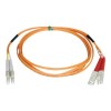 6ft Duplex Multimode 50/125 Fiber Optic Patch Cable LC-SC 3 meter