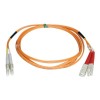 16ft Duplex Multimode 50/125 Fiber Optic Patch Cable LC-SC 5 meter