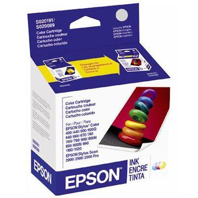 Epson S191089 Color cyan magenta yellow original ink tank for Stylus Color 1160 400 600 660 670 740 760 800 850 860 Stylus Scan 2000 2500
