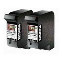 2Pk Black Ink Cartridge for HP DESKJET 700 / 800 / 900 / 1000 / 1100 / 1200 / 1600 SERIES HP COLOR COPIERs OFFICEJET R40 / R40xi / R60 / R80 / R80xi / T45 / T