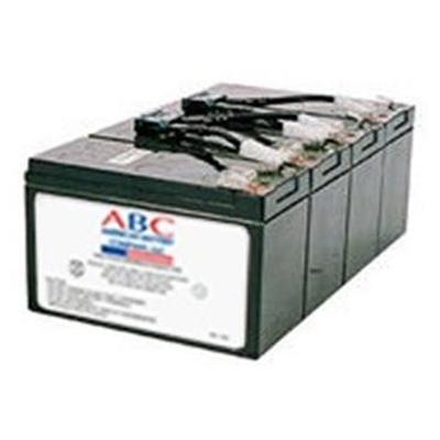 American Battery Company RBC8 ABC RBC8 UPS battery 4 x lead acid 7.5 Ah for P N SU1400RM SU1400RMBX120 SU1400RMNET SU1400RMX176