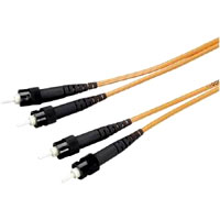 Black Box EFN110 002M SCSC Patch cable SC multi mode M to SC multi mode M 6.6 ft fiber optic 62.5 125 micron riser