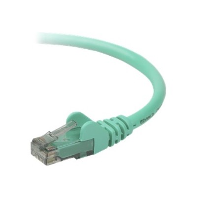 Belkin A3L980 06 GRN S High Performance Patch cable RJ 45 M to RJ 45 M 6 ft UTP CAT 6 molded snagless green B2B for Omniview SMB 1x16 SM