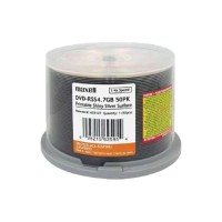 Maxell 4.7 GB Shiny Silver Printable DVD-R, 50-Pack 635127
