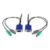 Coaxial video wires provides crystal clear display quality
