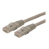 6 Ft Gray Cat 6 Molded Patch Cable