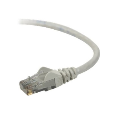 Belkin A3L980 05 S 5 ft. High Performance Category 6 Snagless Patch Cable Gray
