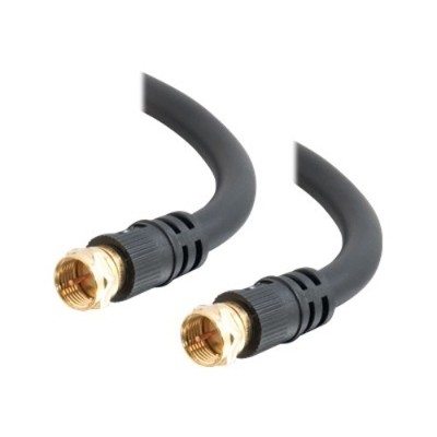 Cables To Go 29131 Value Series 3ft Value Series F-type Rg6 Coaxial Video Cable - Video Cable - 18 Awg - F Connector (m) To F Connector (m) - 3 Ft - Coaxial - (