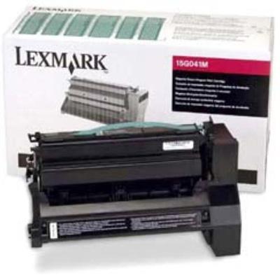 Lexmark 15G041M Magenta original toner cartridge LRP for C752 760 762 X752 762