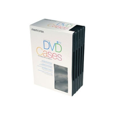 DVD Movie and Game Storage Cases - Pack of 10