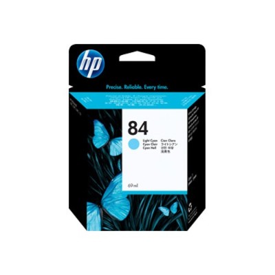 HP Inc. C5017A 84 69 ml light cyan original ink cartridge for DesignJet 10ps 120 120nr 20ps 50ps