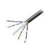 1000FT CAT6 BULK CABLE Black