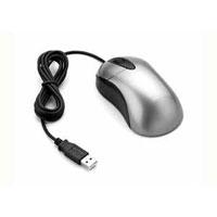 3BTN MOUSE SCROLL-USB PS/2 OP BLK/SLV A