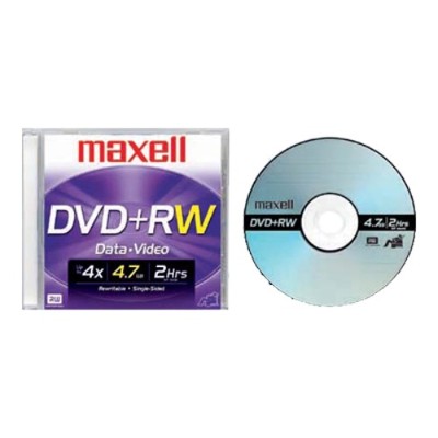 DVD+RW x 1 - 4.7 GB - storage media