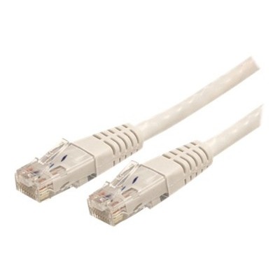 StarTech.com C6PATCH6WH 6 ft White Cat6 Cat 6 Molded Patch Cable 6ft Patch cable RJ 45 M to RJ 45 M 6 ft UTP CAT 6 molded white for P N E