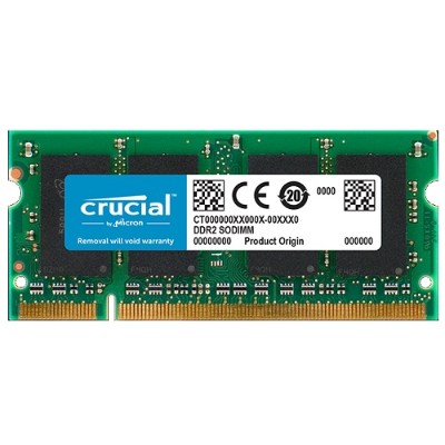Crucial CT12864X335 DDR 1 GB SO DIMM 200 pin 333 MHz PC2700 CL2.5 2.5 V unbuffered non ECC