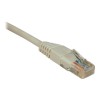 5' White Cat5e Cat5 Molded Patch Cable