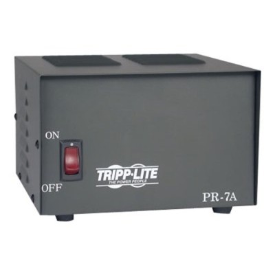 TrippLite PR7 7-Amp DC Power Supply 13.8VDC Precision Regulated AC-to-DC Conversion TrippLite PR7 7-Amp DC Power Supply 13.8VDC Precision Regulated AC-to-DC Conversion