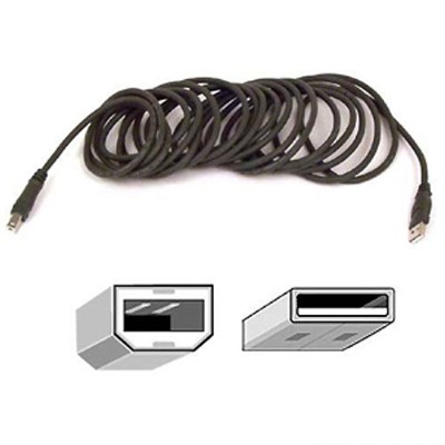 10 Foot Pro Series Hi-Speed USB 2.0 A-B Device Cable - Connect your computer to your printer and other peripherals by Belkin