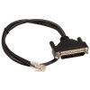 RJ-45 to DB-25 Male Converter Cable